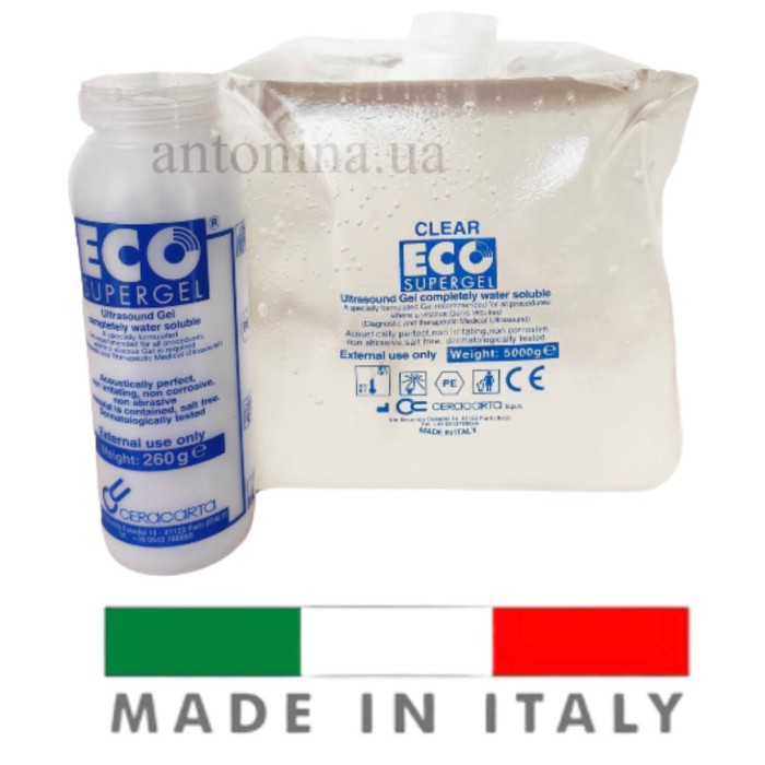 ЗНИЖКА+ Гель провідник прозорий ECO SUPERGEL 5кг