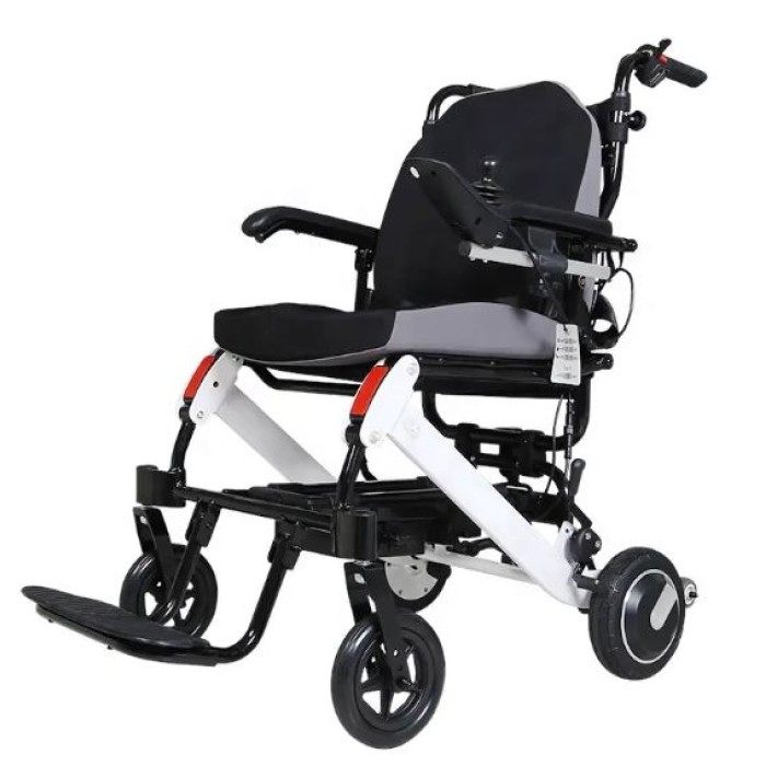 ЗНИЖКА+ Легка складна електрична коляска для інвалідів MIRID D6033