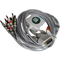 ЗНИЖКА+ Кабель до ЕКГ Nihon Kohden ECG-9000, 9010, 9020, 9020K, 9130, 9100