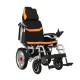 ЗНИЖКА+ Складана електрична коляска для інвалідів з підголовником MIRID D6036C. Літієва батарея – 20аг.