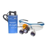 Бинокулярный увеличитель ECMG-3,0x-RD ErgonoptiX микро Галилея с осветителем D-Light HD