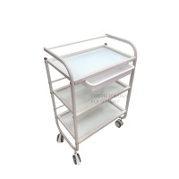 СКИДКА+ Косметологическая тележка МZT-244 White